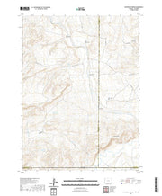 USGS US Topo 7.5-minute map for McPherson Springs WYCO 2021