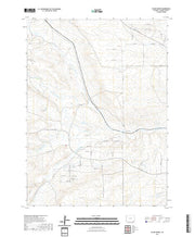 USGS US Topo 7.5-minute map for Silver Crown WY 2021