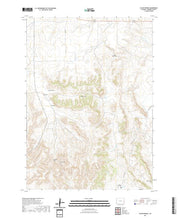 USGS US Topo 7.5-minute map for Silver Springs WY 2021