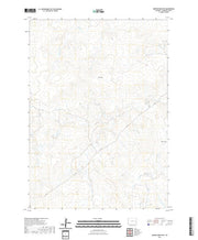 USGS US Topo 7.5-minute map for Simpson Draw NW WY 2021