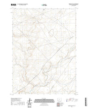 USGS US Topo 7.5-minute map for Simpson Gulch SE WY 2021