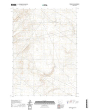 USGS US Topo 7.5-minute map for Simpson Gulch SW WY 2021