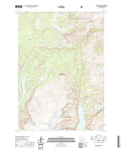 USGS US Topo 7.5-minute map for Simpson Lake WY 2021