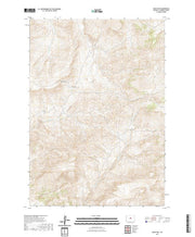 USGS US Topo 7.5-minute map for Sioux Pass WY 2021