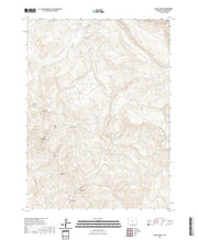 USGS US Topo 7.5-minute map for Smiley Draw WY 2021