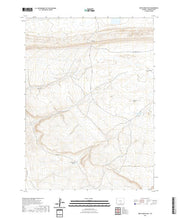 USGS US Topo 7.5-minute map for Smith Draw East WY 2021