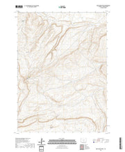 USGS US Topo 7.5-minute map for Smith Draw West WY 2021