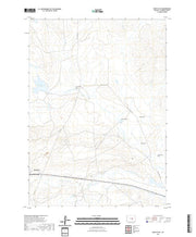 USGS US Topo 7.5-minute map for Smith Flats WY 2021