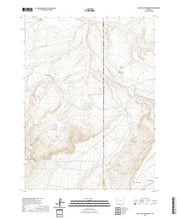 USGS US Topo 7.5-minute map for Soap Holes Reservoir WY 2021