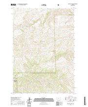 USGS US Topo 7.5-minute map for Soapy Dale Peak WY 2021