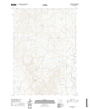 USGS US Topo 7.5-minute map for Soldier Creek WY 2021