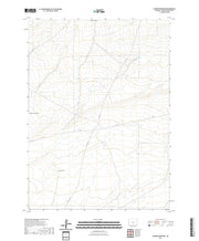 USGS US Topo 7.5-minute map for Sooner Reservoir WY 2021