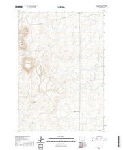 USGS US Topo 7.5-minute map for South Butte WY 2021