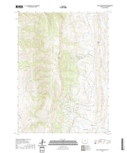 USGS US Topo 7.5-minute map for South Fork Mountain WY 2021