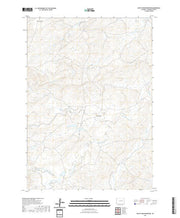 USGS US Topo 7.5-minute map for South Fork Reservoir WY 2021