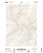USGS US Topo 7.5-minute map for South Mountain WY 2021