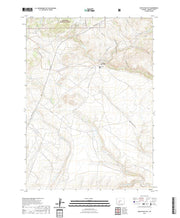 USGS US Topo 7.5-minute map for South Pass City WY 2021
