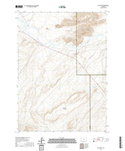 USGS US Topo 7.5-minute map for Split Rock WY 2021