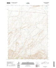USGS US Topo 7.5-minute map for Split Rock NW WY 2021