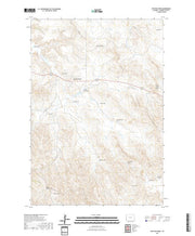 USGS US Topo 7.5-minute map for Spotted Horse WY 2021