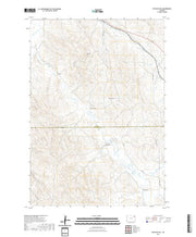 USGS US Topo 7.5-minute map for Spyglass Hill WY 2021