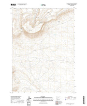 USGS US Topo 7.5-minute map for Steamboat Mountain WY 2021