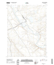 USGS US Topo 7.5-minute map for Stevens Flat WY 2021