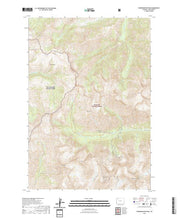 USGS US Topo 7.5-minute map for Stinkingwater Peak WY 2021