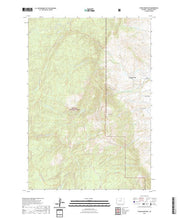 USGS US Topo 7.5-minute map for Stone Mountain WY 2021