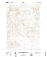 USGS US Topo 7.5-minute map for Sugar Loaf NW WY 2021