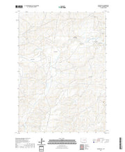 USGS US Topo 7.5-minute map for Suicide Hill WY 2021