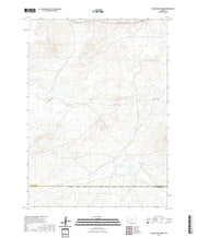 USGS US Topo 7.5-minute map for Sulphur Bar Spring WY 2021