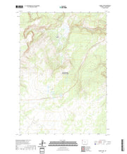 USGS US Topo 7.5-minute map for Summit Lake WY 2021