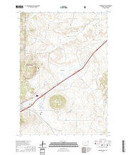 USGS US Topo 7.5-minute map for Sundance East WY 2021