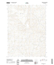 USGS US Topo 7.5-minute map for Sundquist Ranch WY 2021