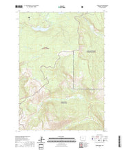 USGS US Topo 7.5-minute map for Survey Peak WY 2021