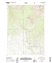 USGS US Topo 7.5-minute map for Sweetwater Needles WY 2021