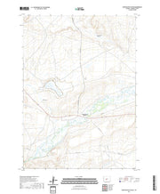 USGS US Topo 7.5-minute map for Sweetwater Station WY 2021