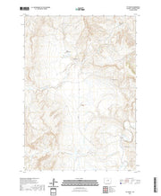 USGS US Topo 7.5-minute map for TTT Ranch WY 2021