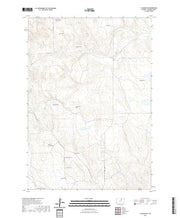 USGS US Topo 7.5-minute map for T A Ranch NE WY 2021