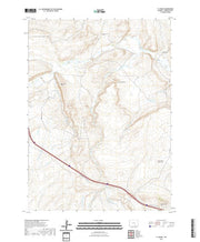 USGS US Topo 7.5-minute map for T L Ranch WY 2021