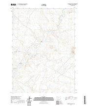 USGS US Topo 7.5-minute map for Tabernacle Butte WY 2021