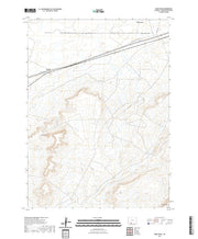 USGS US Topo 7.5-minute map for Table Rock WY 2021