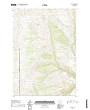 USGS US Topo 7.5-minute map for Tabletop WY 2021