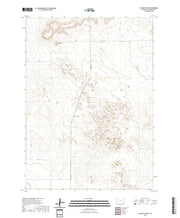 USGS US Topo 7.5-minute map for Tea Kettle Rock WY 2021