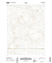USGS US Topo 7.5-minute map for Teakettle Butte WY 2021