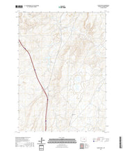 USGS US Topo 7.5-minute map for Teapot Rock WY 2021