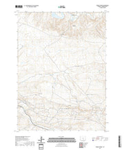 USGS US Topo 7.5-minute map for Tenmile Spring WY 2021