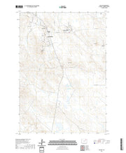 USGS US Topo 7.5-minute map for The Gap WY 2021