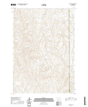 USGS US Topo 7.5-minute map for The Nipple WY 2021